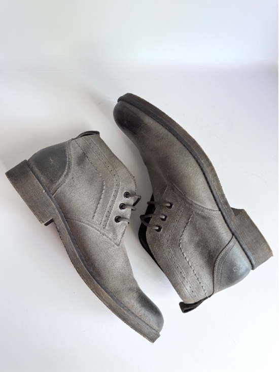 Roan by Bed Stu Pharos Leather Chukka Boots in Gray Size 9.5 main image 10